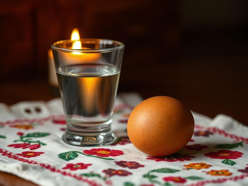 Empacho Egg-Rub Diagnosis — traditional remedy ingredients