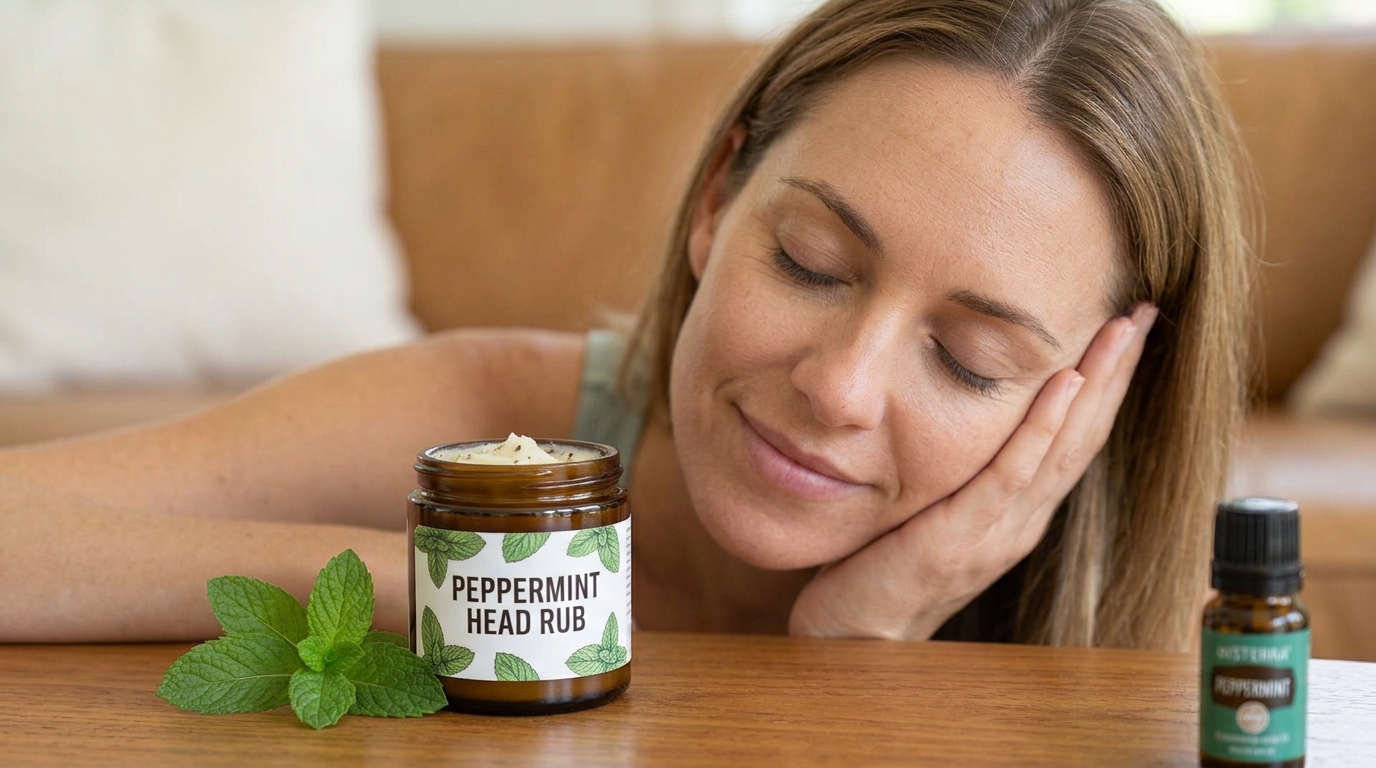Peppermint Temple Rub — traditional remedy ingredients